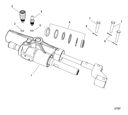Steering Cylinder Power Assisted