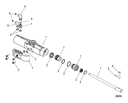 Steering Cylinder Hydraulic Power Steering