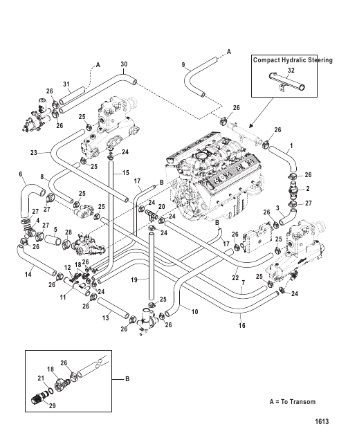 Standard Cooling System (Easy Drain)