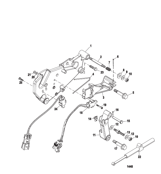 Shift Bracket (Alpha Engines)