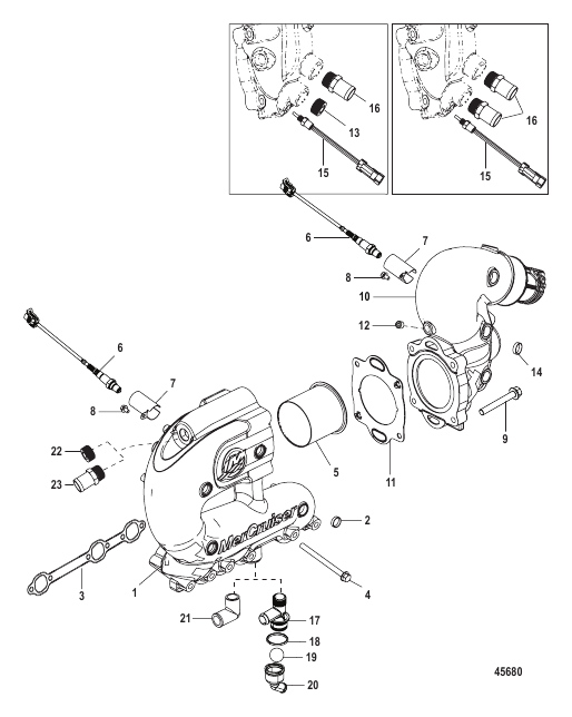 Exhaust Manifold and Elbow