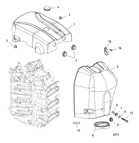 Attenuator/Flywheel Cover
