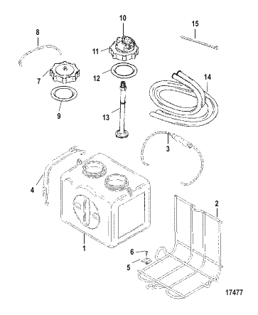Reservoir Kit-Remote Oil (15943A1)