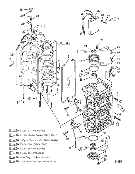 Cylinder Block and End Caps