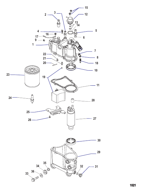 Vapor Separator Components
