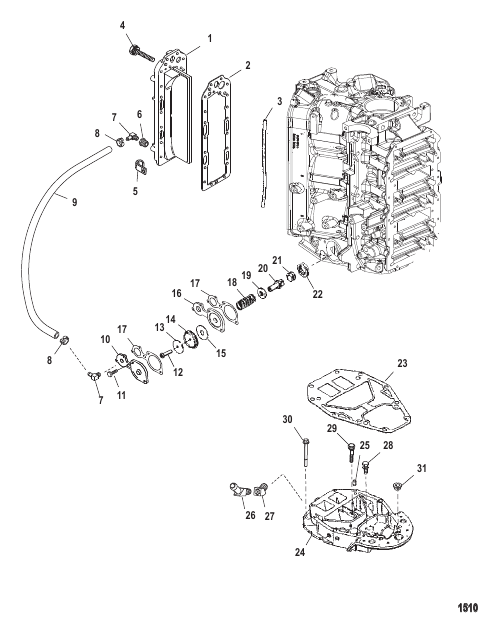 Exhaust Divider And Exhaust Plate