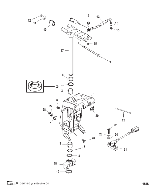 Swivel Bracket And Steering Arm (Long)