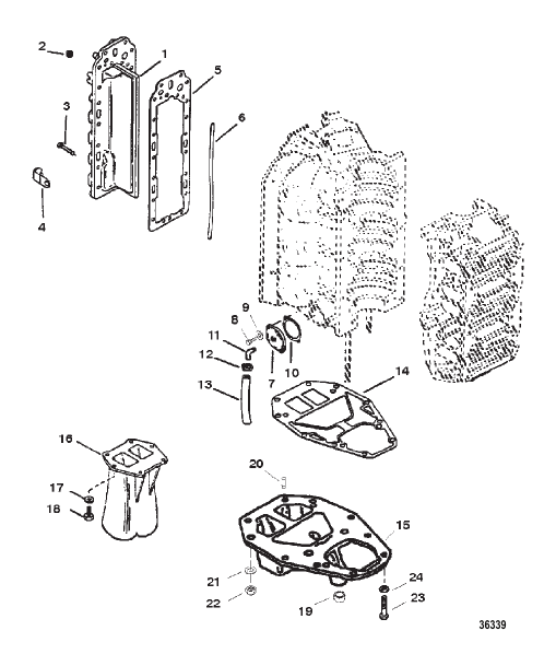 EXHAUST PLATE