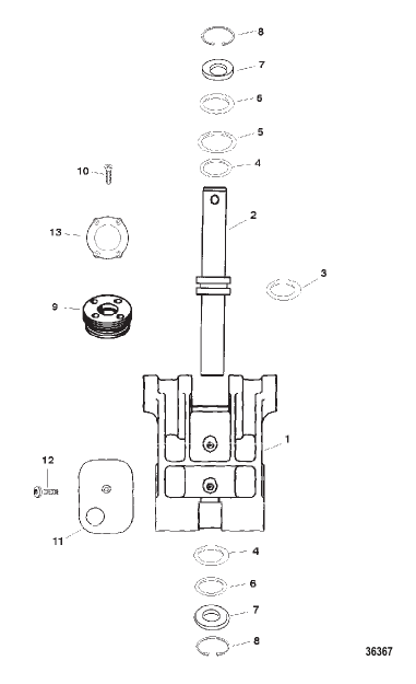 SWIVEL BRACKET ASSEMBLY