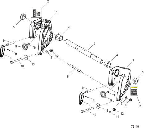 Clamp Brackets Remote Control Models
