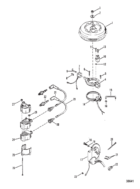 FLYWHEEL AND IGNITION COMPONENTS