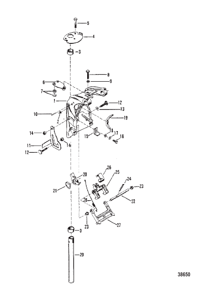 SWIVEL BRACKET ASSEMBLY