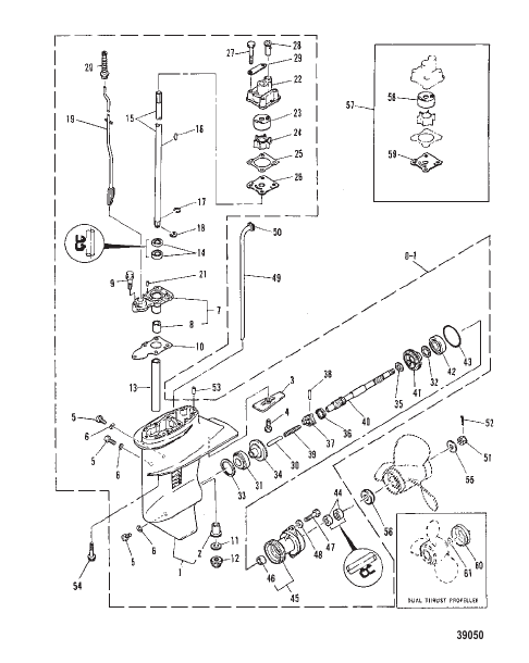 GEARHOUSING ASSEMBLY