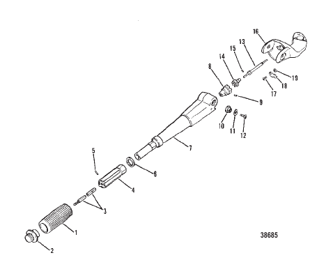 STEERING HANDLE ASSEMBLY