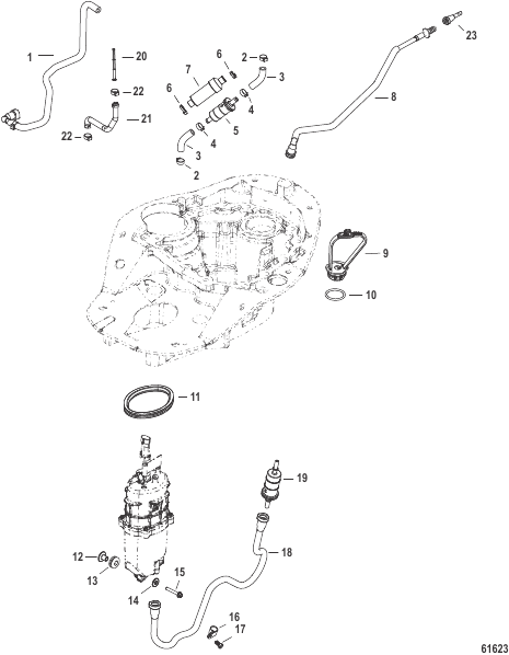 Fuel Supply System hoses and module