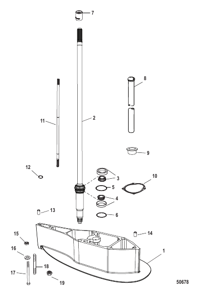 Driveshaft Housing Extension Kit Standard
