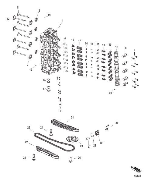 Cylinder Head and Camshaft