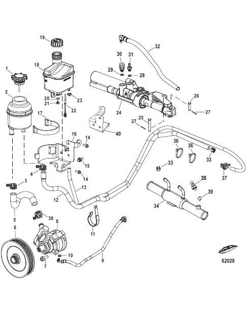 Steering System and Drive Lube Bottle