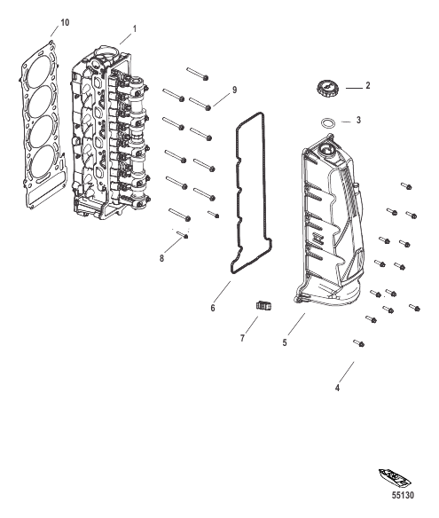 Cylinder Head and Camshaft Cover