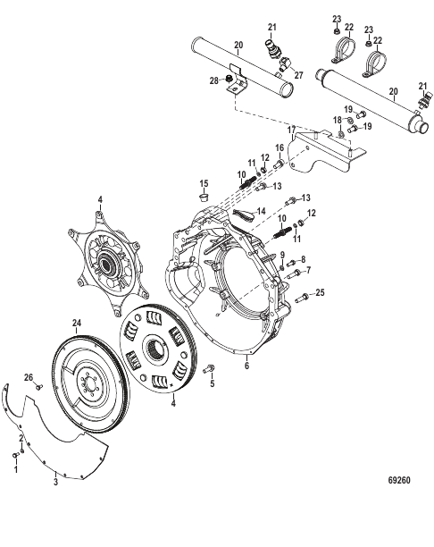 Flywheel Housing