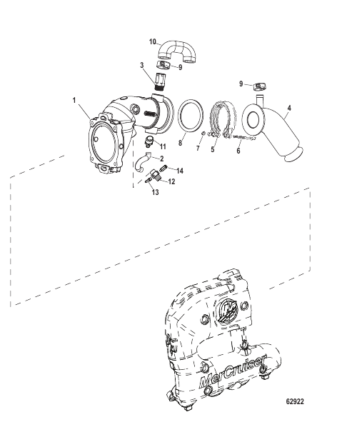 Angled Tailpipe Inline (2A532422 and Up)