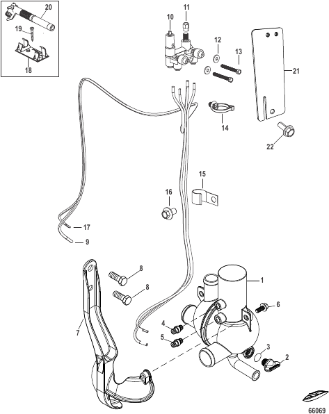 Water Distribution Housing Air Actuated Drain