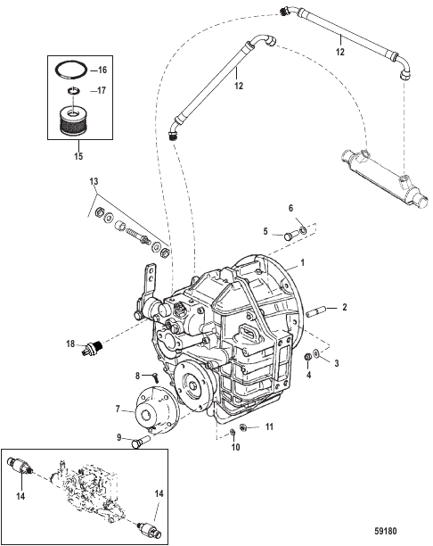 Transmission and Related Parts (63IV)