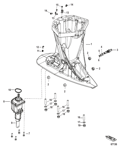 Driveshaft Housing