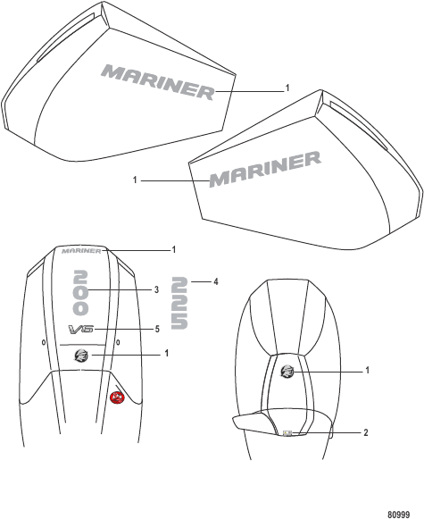 Accessories Decals Mariner