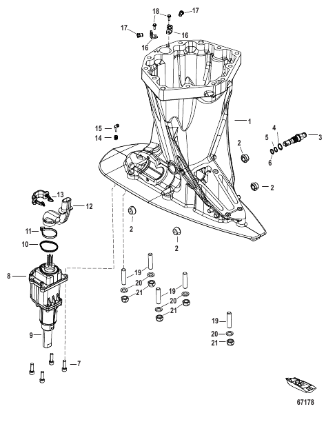 Driveshaft Housing