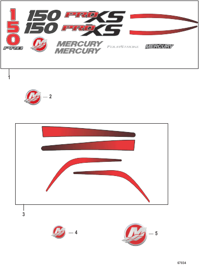 Decals Top and Lower Cowl