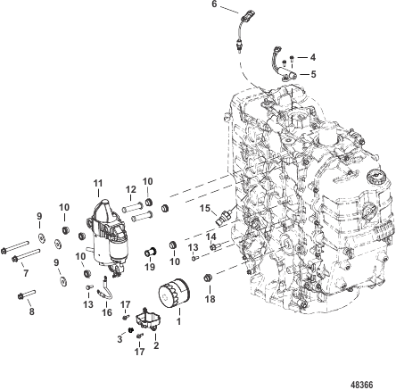 Starter Motor/Oil Filter/Sensors
