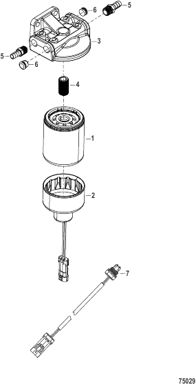 Fuel Filter with WIF- Boat Mounted