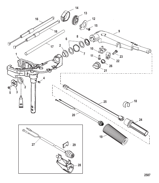 Swivel Head and Steering Handle