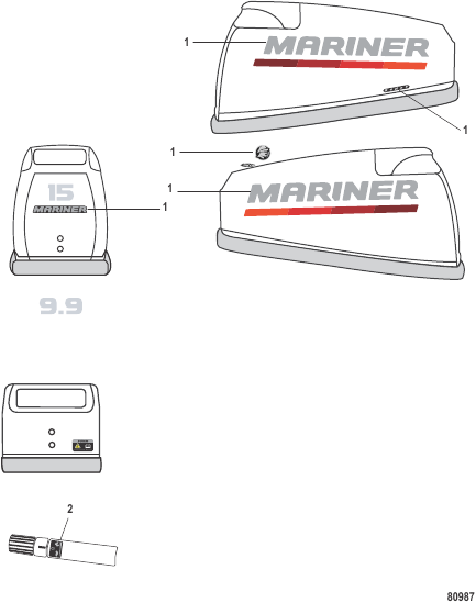 Accessories Decals Mariner