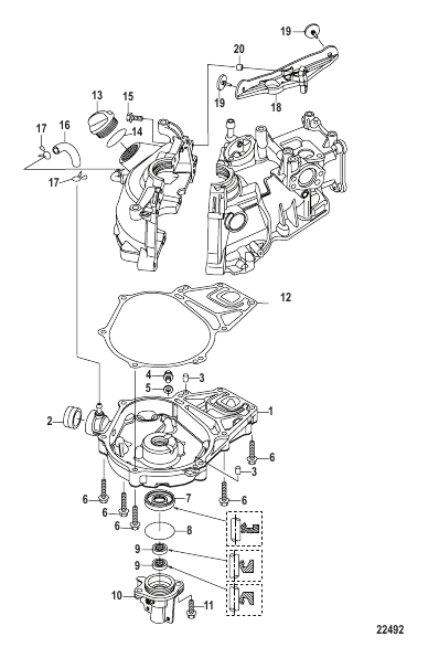 Oil Pan Serial # 0R318095 and Below