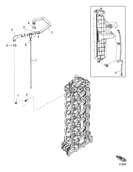 Charge Cooler/Intake Manifold Hose Routings
