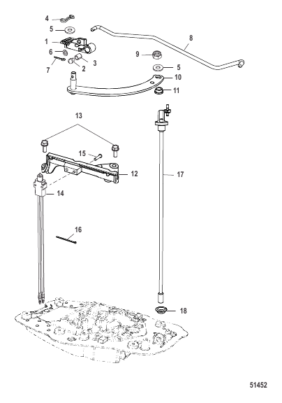 Shift Linkage Standard Tiller