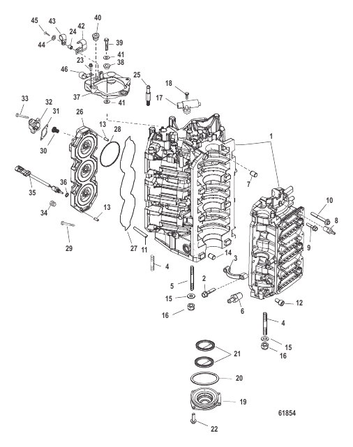 Cylinder Block and End Cap