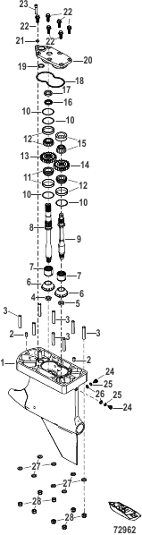 Gear Housing, Driveshaft