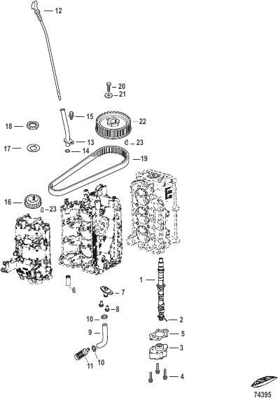 Camshaft and Oil Pump