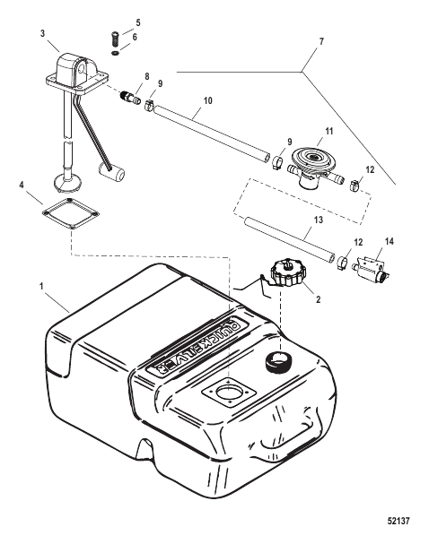 Fuel Tank Assembly (6.6 Gallon) 25L (US-EPA Complaint)