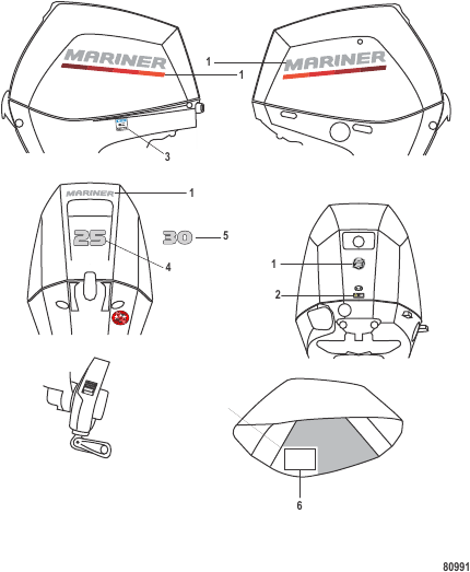 Accessories Decals Mariner