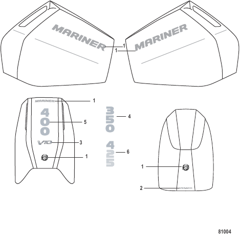 Accessories Decals Mariner