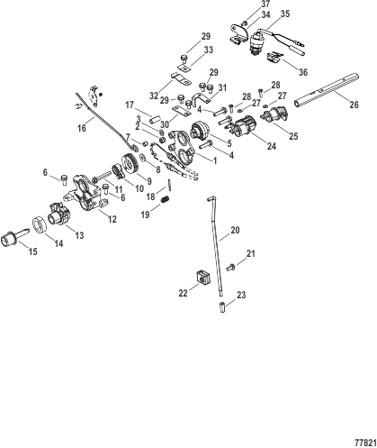 Shifting System Tiller