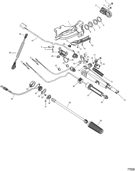 Tiller Handle