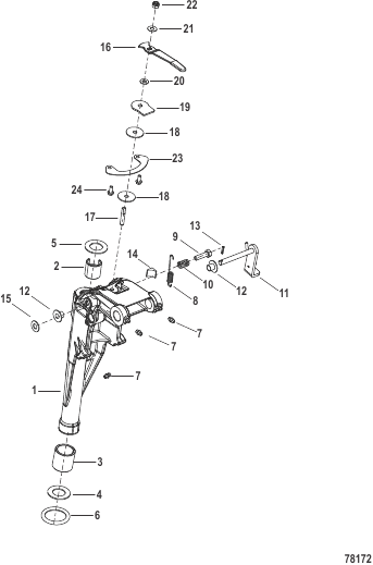 Swivel Bracket Power Tilt
