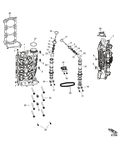 Cylinder Head and Camshaft