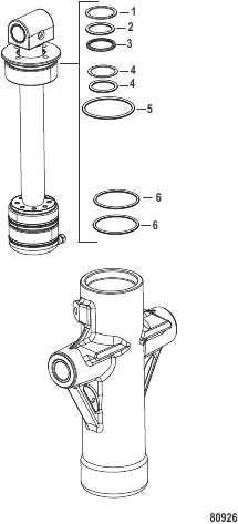 Power Trim Repair Kit for 8M0149597 79879A 1