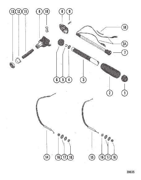 STEERING HANDLE ASSEMBLY